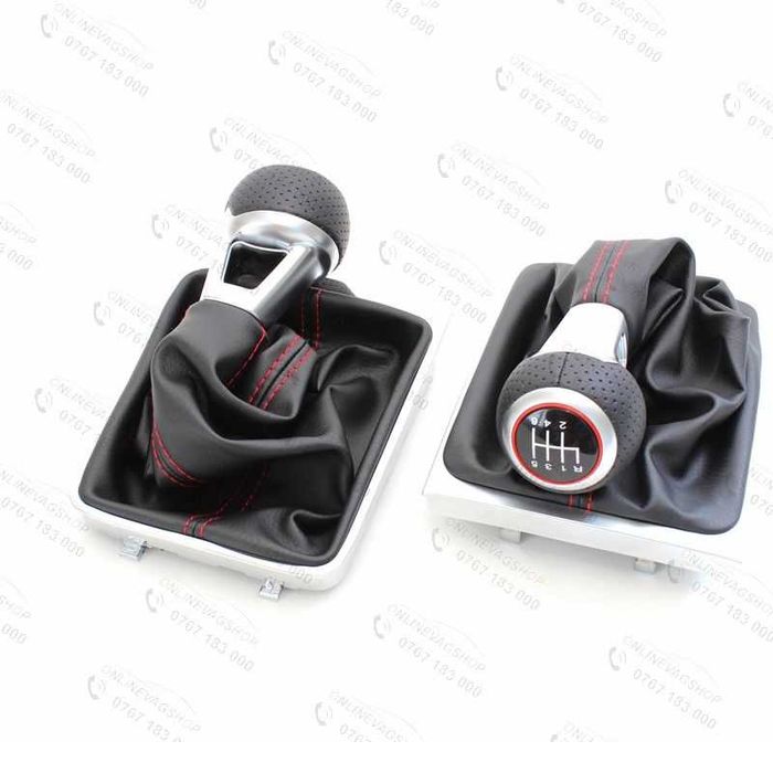 Nuca piele Passat B6,CC,3C,B7 in 5 sau 6 viteze cu manson schimbator