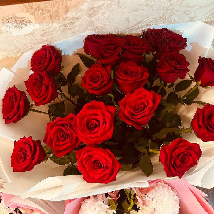 Свежый розы красивый,нежный