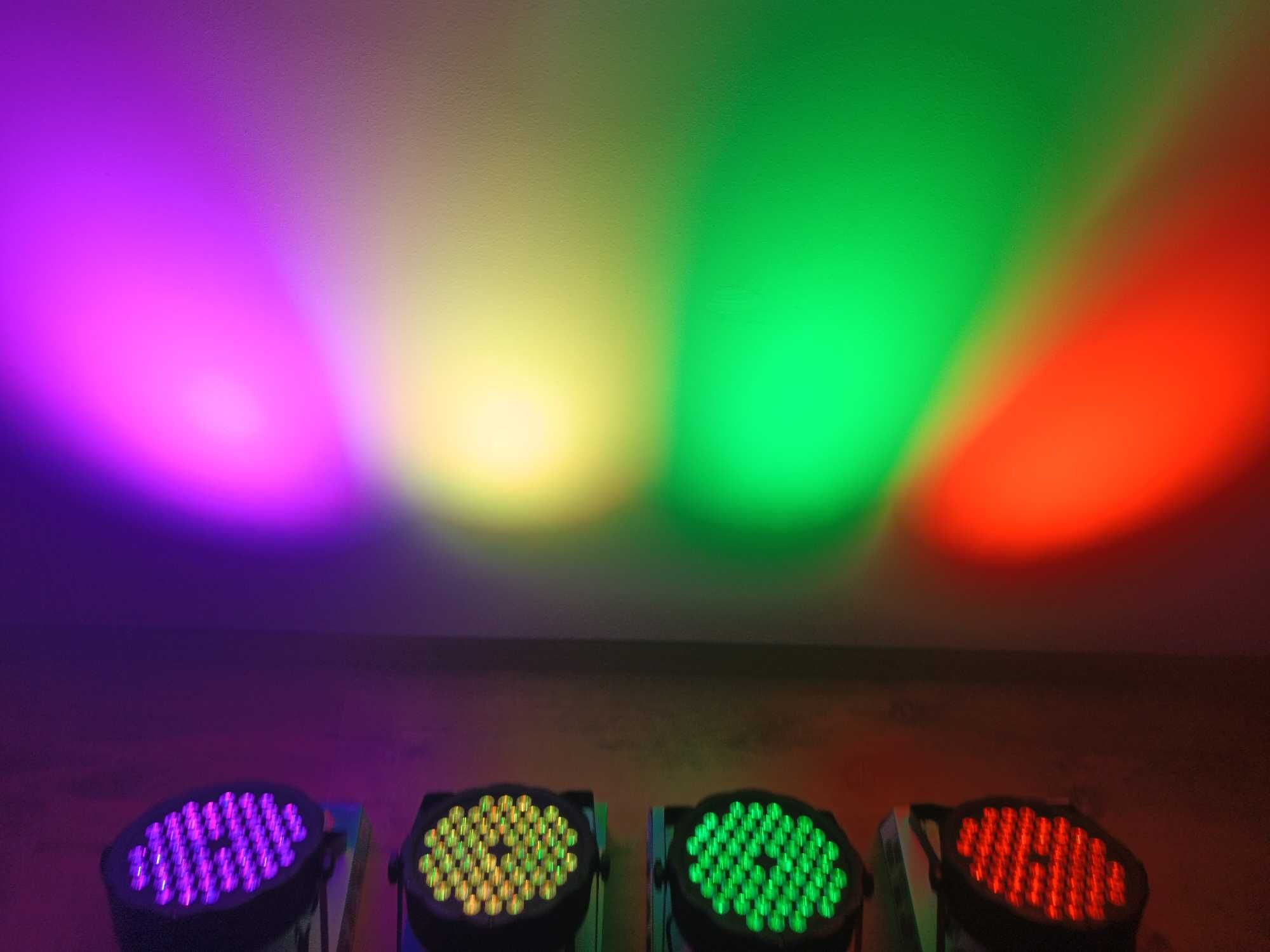 Stroboscop Lumini Scena 54LED-URI RGBW*Lumini Arhitecturale Evenimente