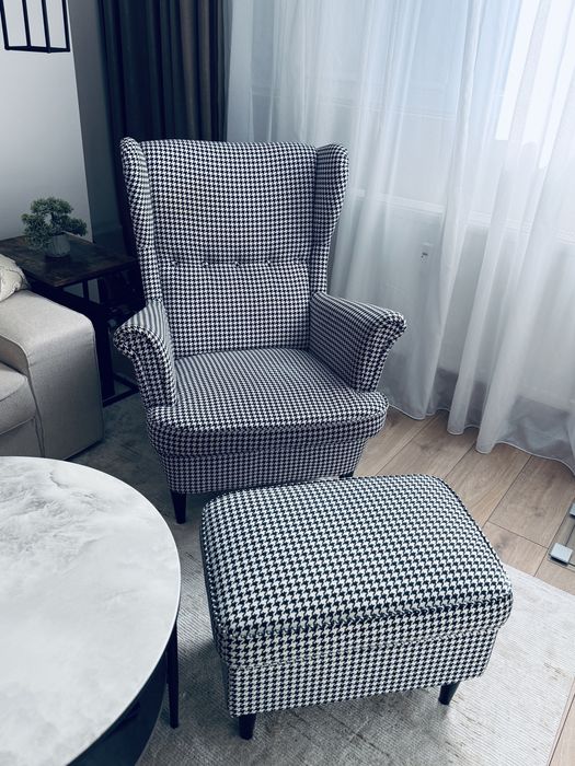 Кресло + таборетка ИКЕА