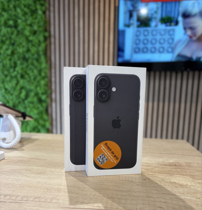 **ATS GSM**ID92461 iPhone 16 256Gb Black/Nou/Garantie