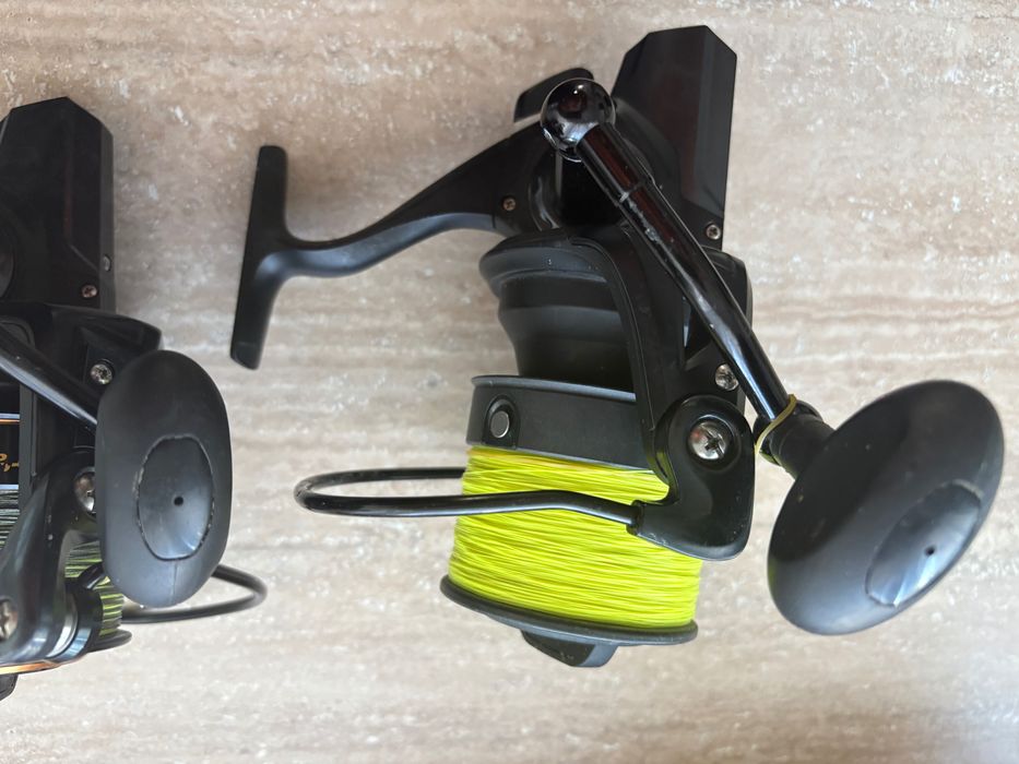 Set crap 2 lansete cu mulinete rod pod senzori cu swingeri