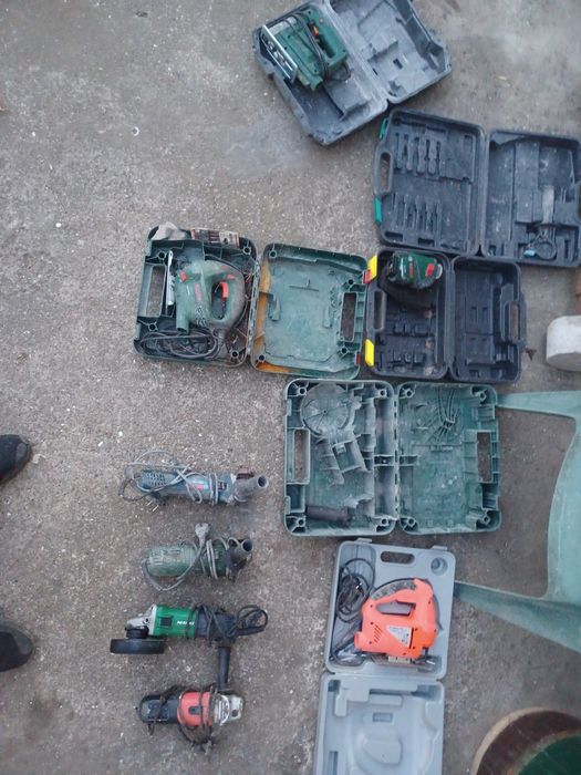 Комплект стари строителни машини