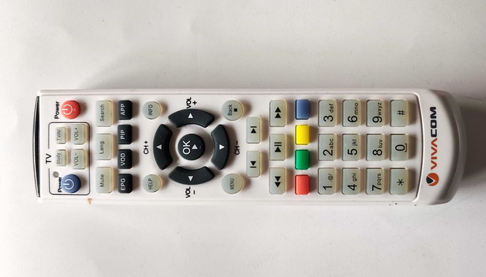 Ново дистанционно за Интерактивна телевизия на Виваком