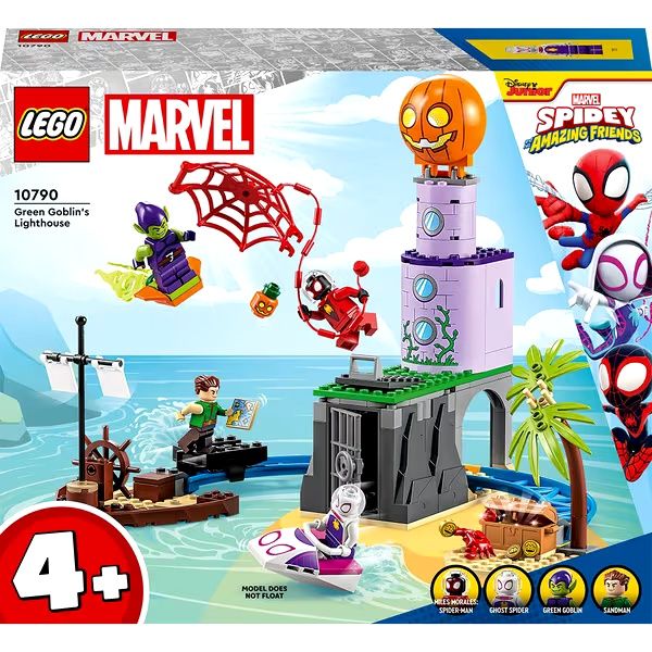 LEGO Echipa Spiderman la farul lui Goblin 10790