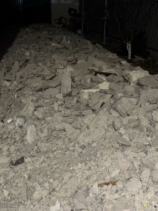 Отходы от бетона/стяжки