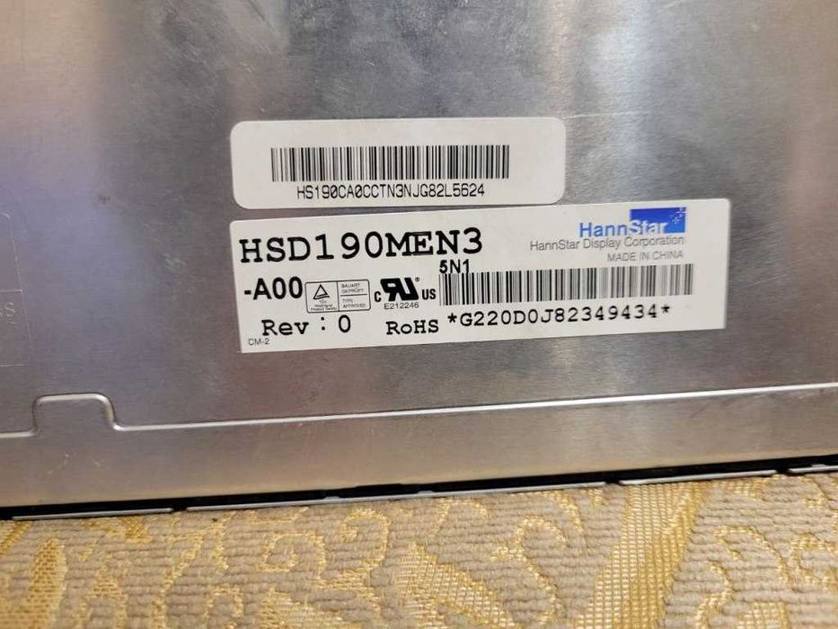 Рабочая матрица 19 дюмового квадратного монитора