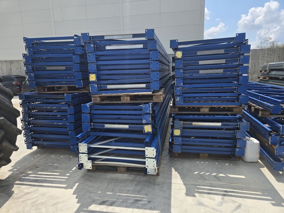 Rafturi pentru paleți industriale second-hand