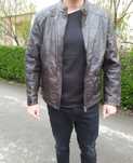 geaca piele veritabila Gipsy xxl