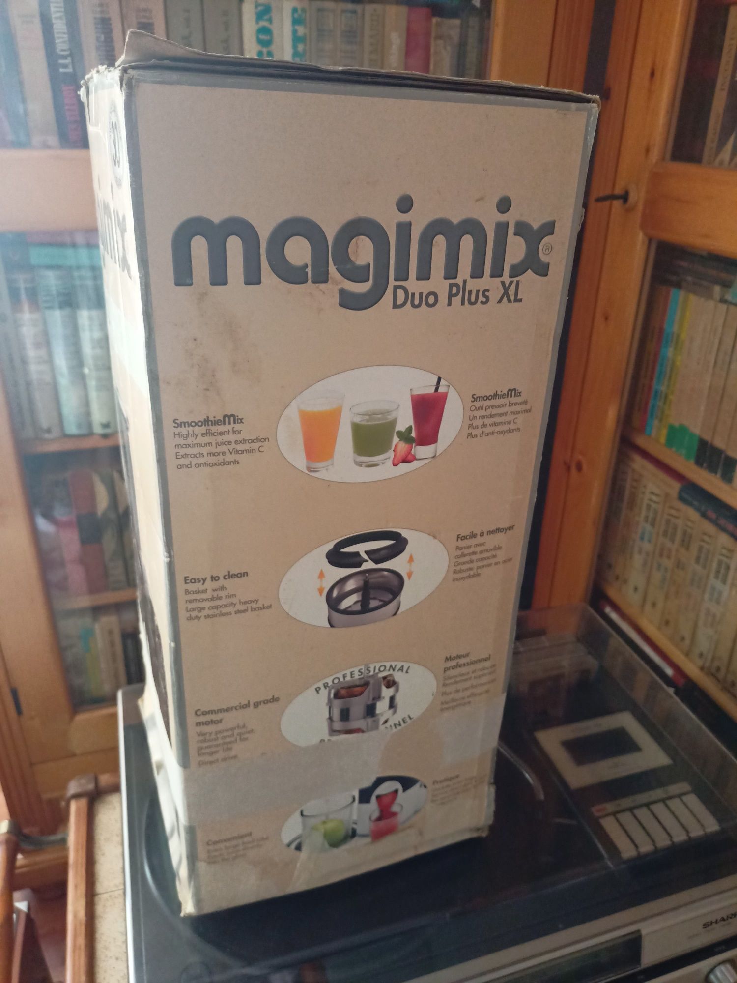 Storcător fructe magimix duo plus nou la cutie