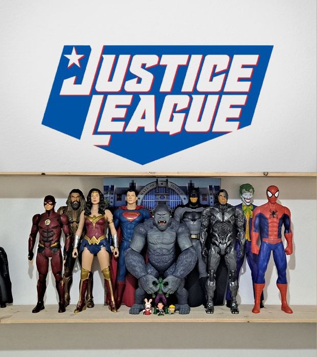 Figurine 50 cm Justice League Batman Superman Spiderman Terminator