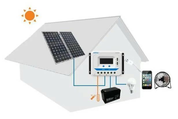 Солнечный контроллер EPEVER (EPSOLAR) VS6024AU (60А)