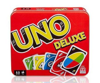 Карти за игра UNO Deluxe / Mattel / Делукс и стандартни карти УНО