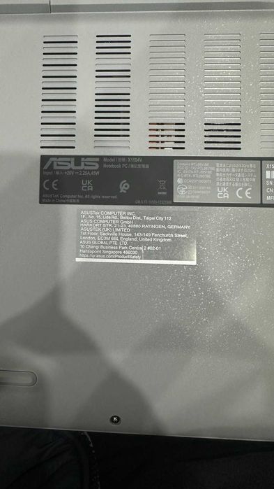 ASUS Vivobook 15 X1504VAPF_X1504VA, Intel Core I3-1315U 1,2 GHz