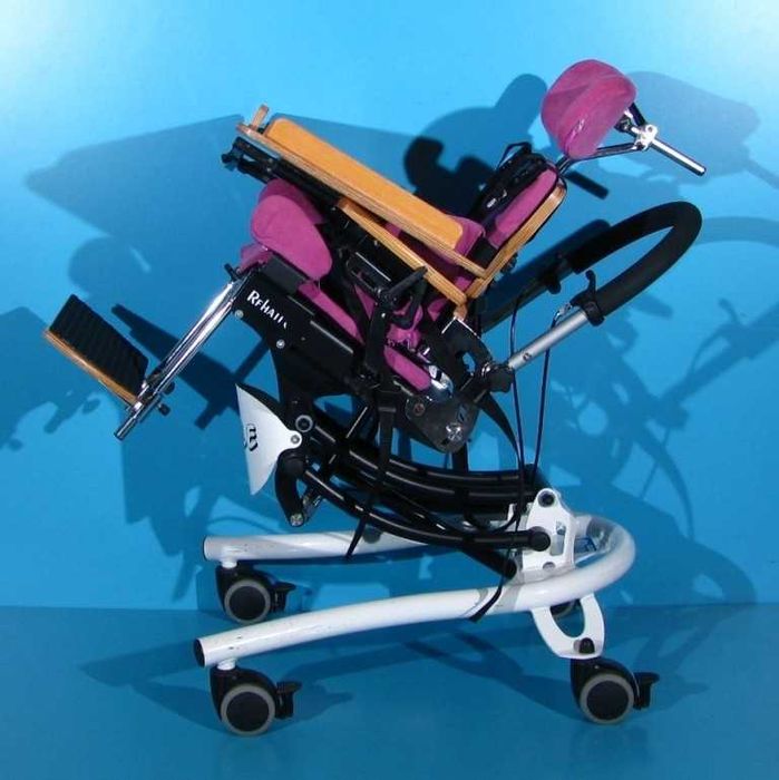 Scaun pozitionare pentru copii cu handicap, cu roti - Rehatec