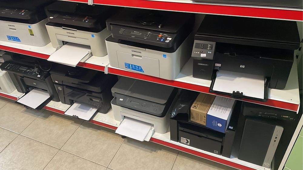 Принтер МФУ HP, лазерный