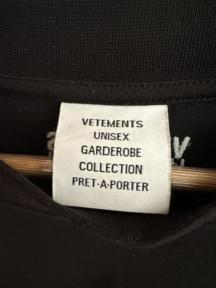 VETEMENTS - Оригинална мъжка тениска
