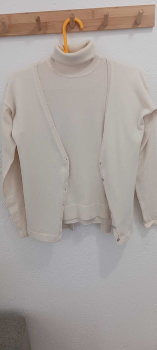 Поло и жилетка Mango р-M