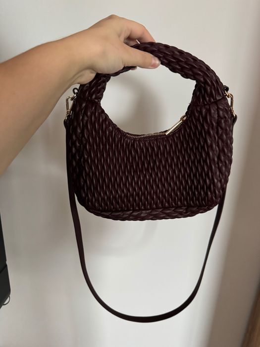 Geanta H&M burgundy