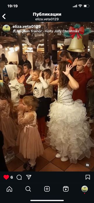 Празнична рокля за момиче на 9-10г