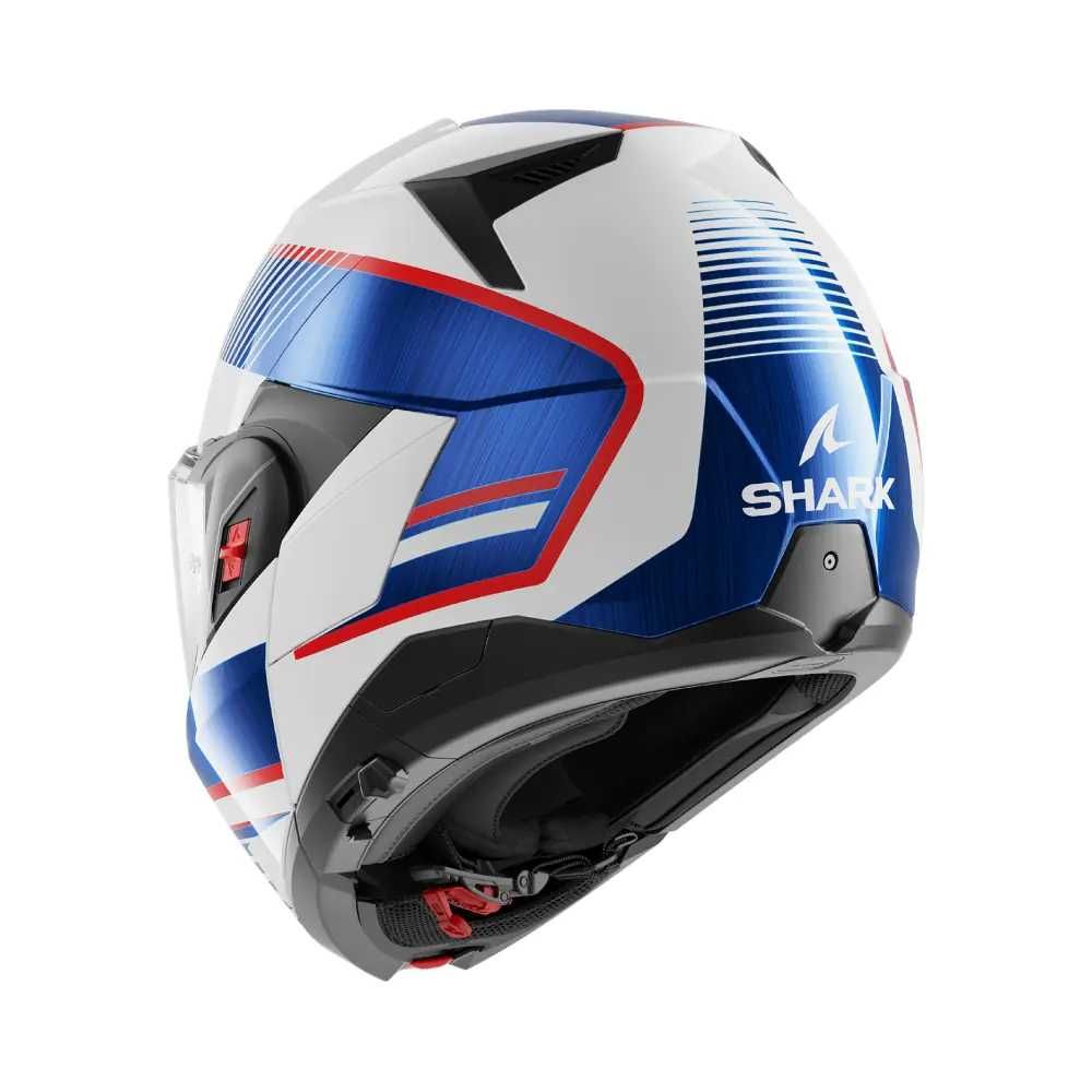Каска Shark Oxo Sikter White Chrome Blue
