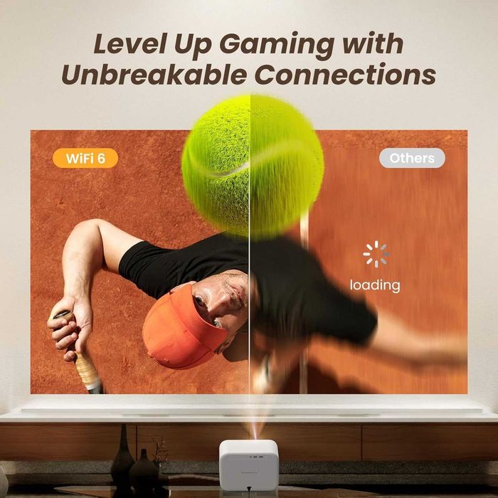 Проектор Yaber L2s с JBL звук 1080P WiFi 6 Bluetooth – чисто нов