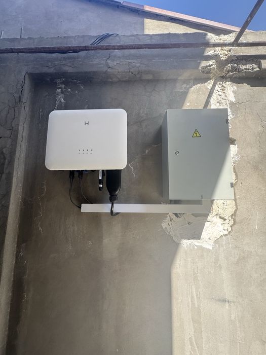 Quyosh panelchilar #Podkluch o’rnatamiz