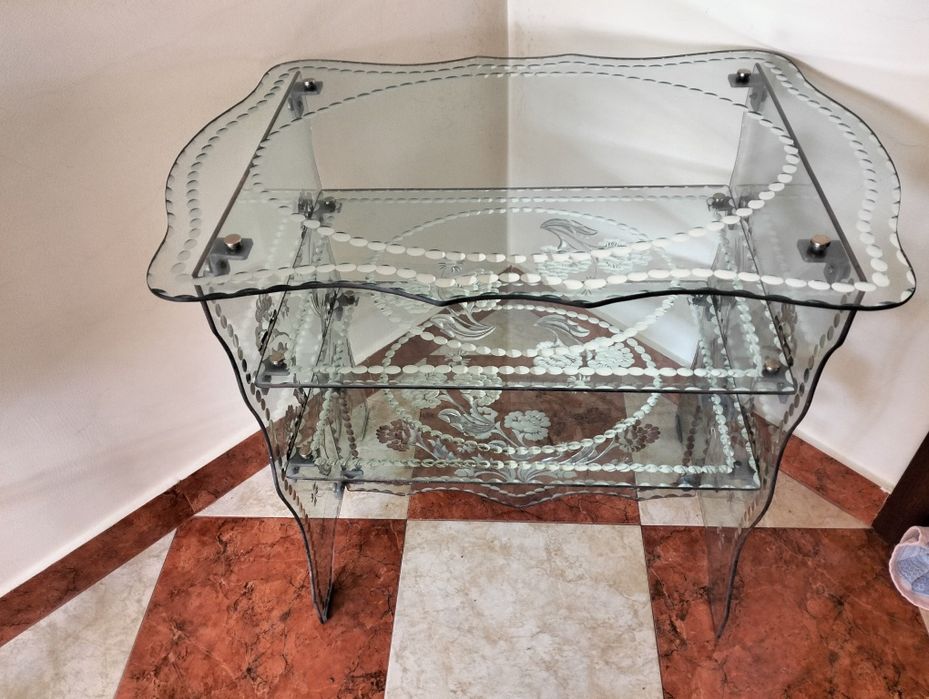 Masă cristal noua nouță nefolosita
