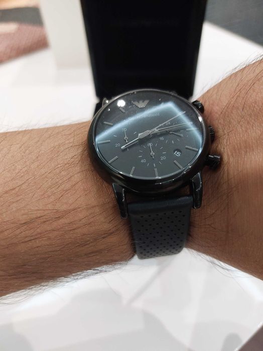 Часовник Emporio Armani Luigi Chronograph AR1737