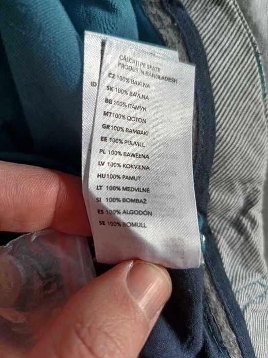 Pantaloni Maine New England Regular Chino Trousers Size 32S, 30'' 76cm