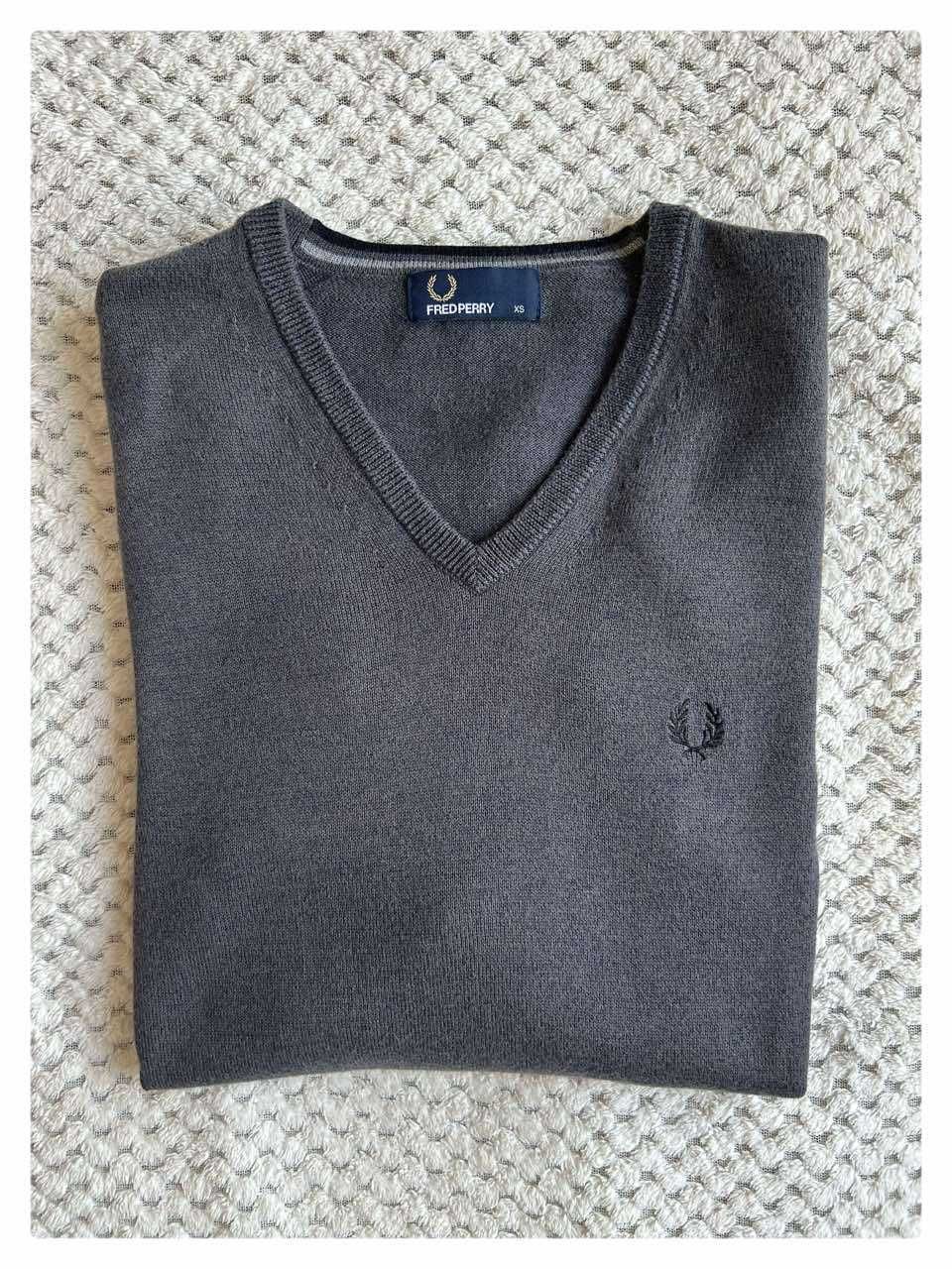 Мъжки пуловер Fred Perry XS Нова Цена!!!