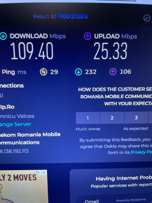 Vand router 4G LTE Asus 4G-AC68U functional