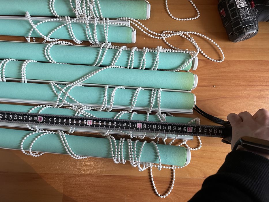 Jaluzele tip rulou 9 bucati se dau la SET