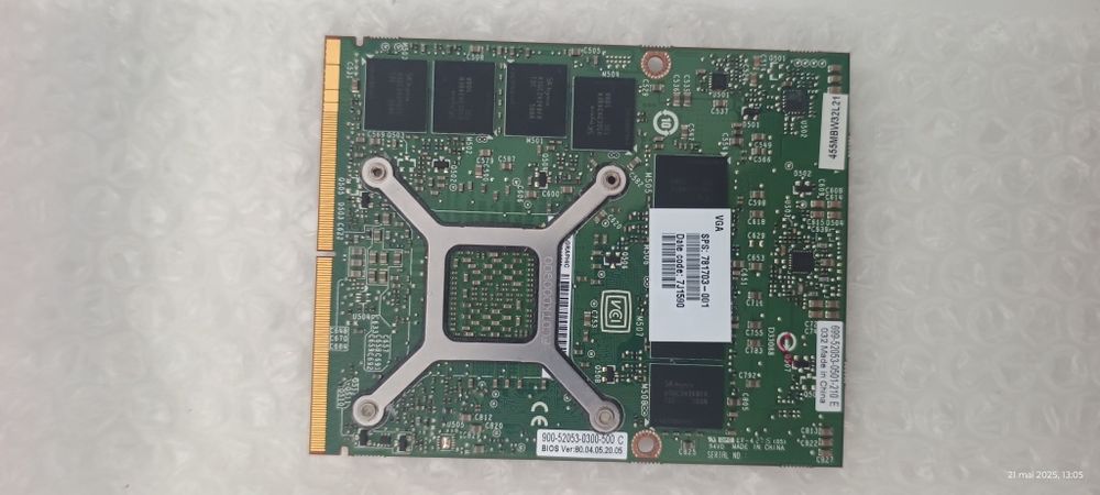 Placa video laptop Quadro K3100 M
