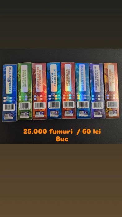 Vape Tornado diverse arome