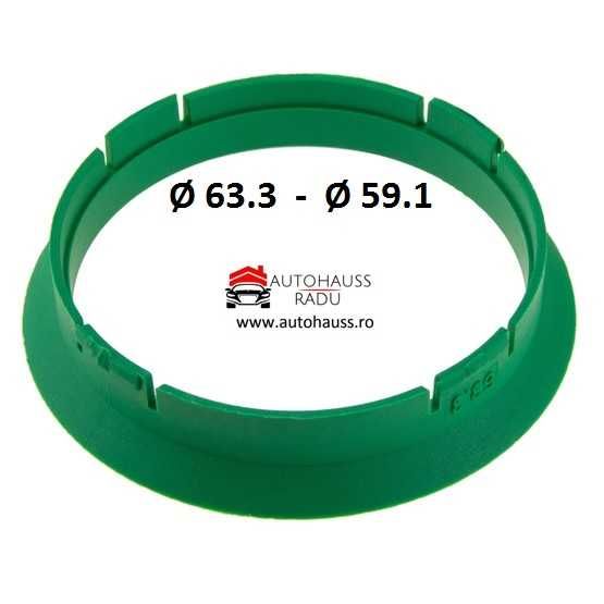 Inele de centrare Ghidaj 63.3 - 59.1 Nissan, Subaru - Made in Germany