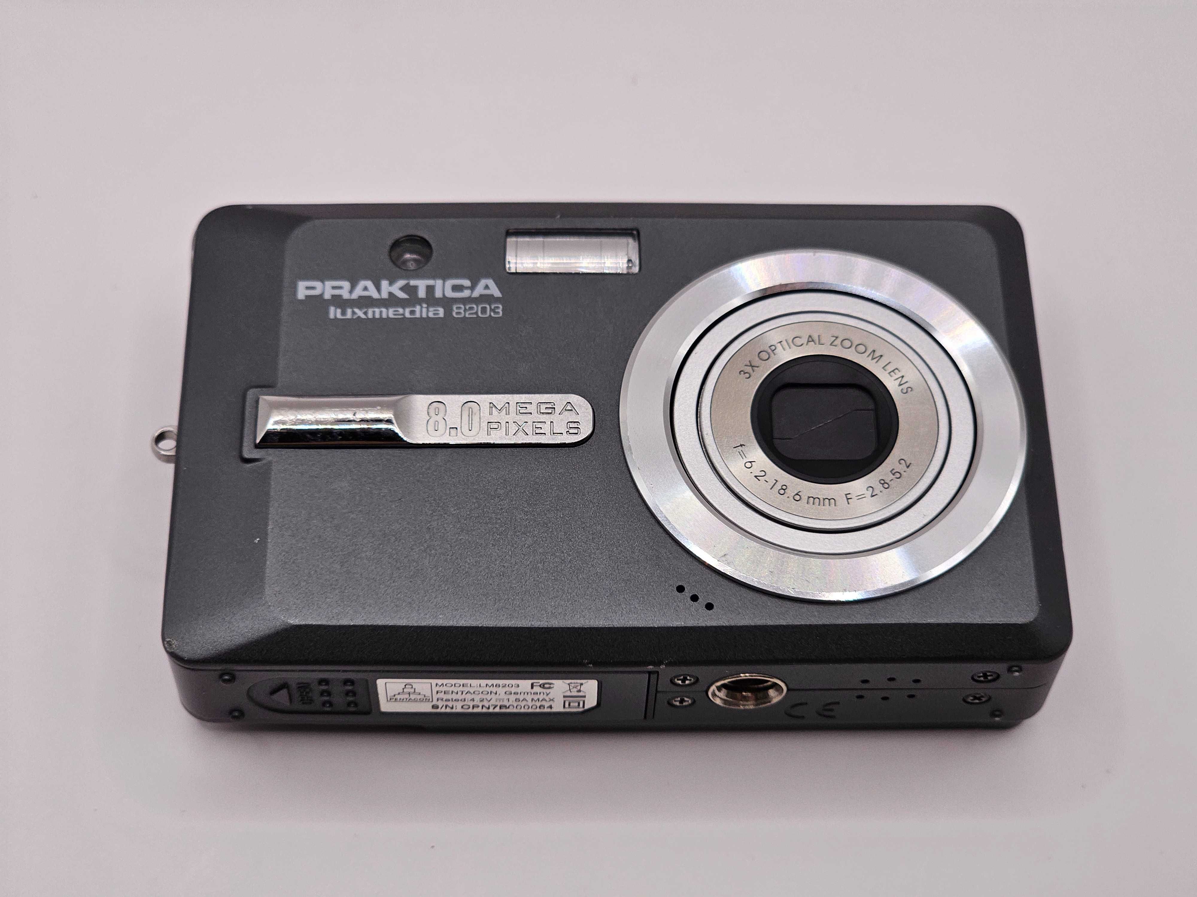 Aparat Foto Digital Compact Praktica Luxmedia LM8203 8MP 3x Optic Zoom