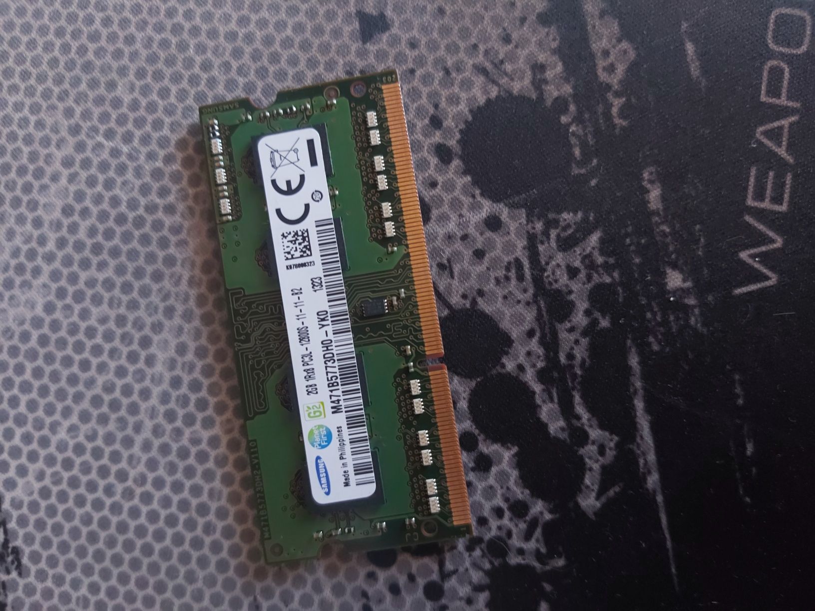 DDR3 1600MHz 2gb samsung. ОЗУ для ноутбука