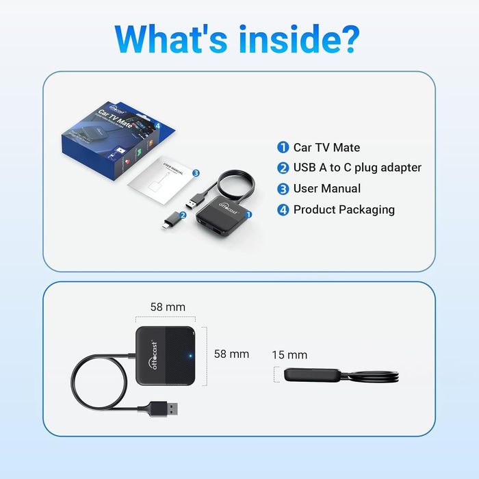 Ottocast Mate TV adaptor HDMI pentru Android Auto