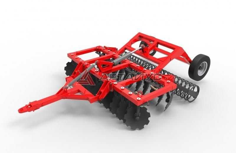 Борона дисковая прицепная, планчатый каток	 БДМ-2,4х2П(А)
