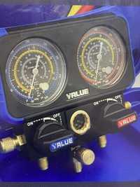 Baterie manometre value vrm2-b-0801 freon r32 r407c r410a r134a