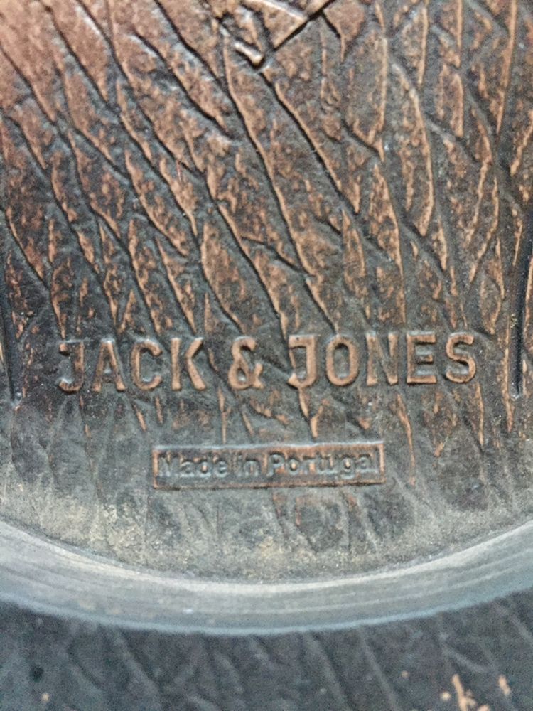 Оригинални Кожени обувки Jack Jones