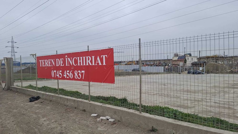 inchiriez teren, platforma, betonata, 1000 mp