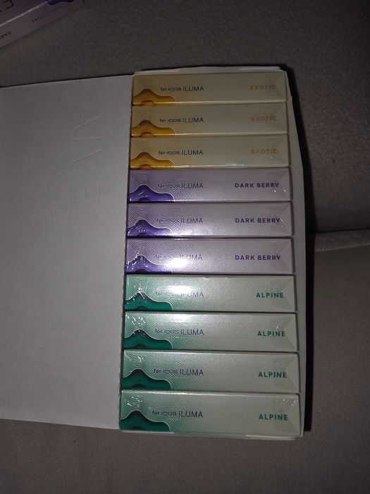 Levia Exotic,DARK BERRY,Alpine for ILUMA -IQOS
