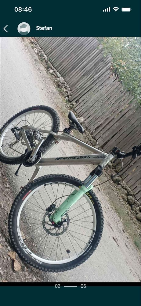 vand bicicleta de hardtail