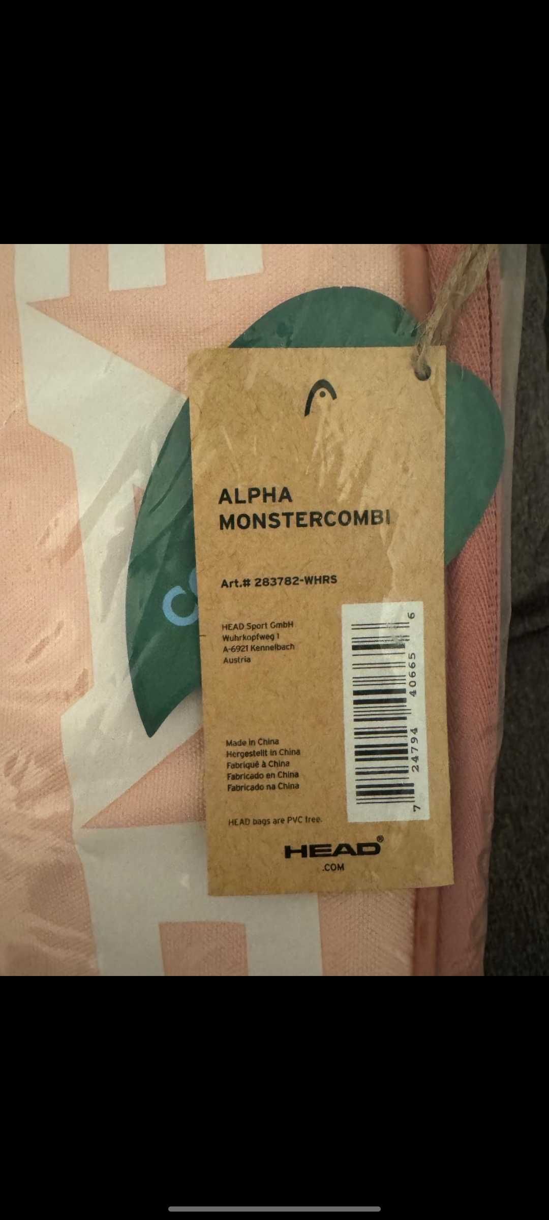 Geantă Padel Head Alpha Monstercombi