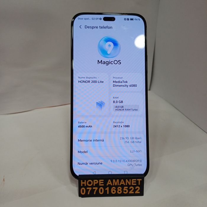 Hope Amanet P1 / Honor 200 Lite #35707