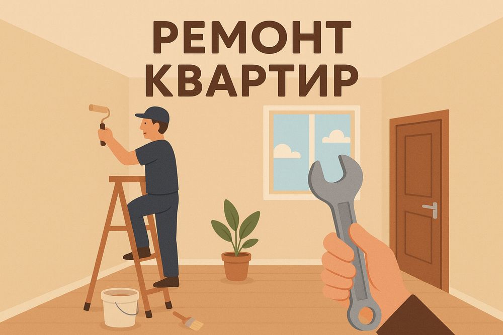 ремонт квартир под ключ в городе Костанай
