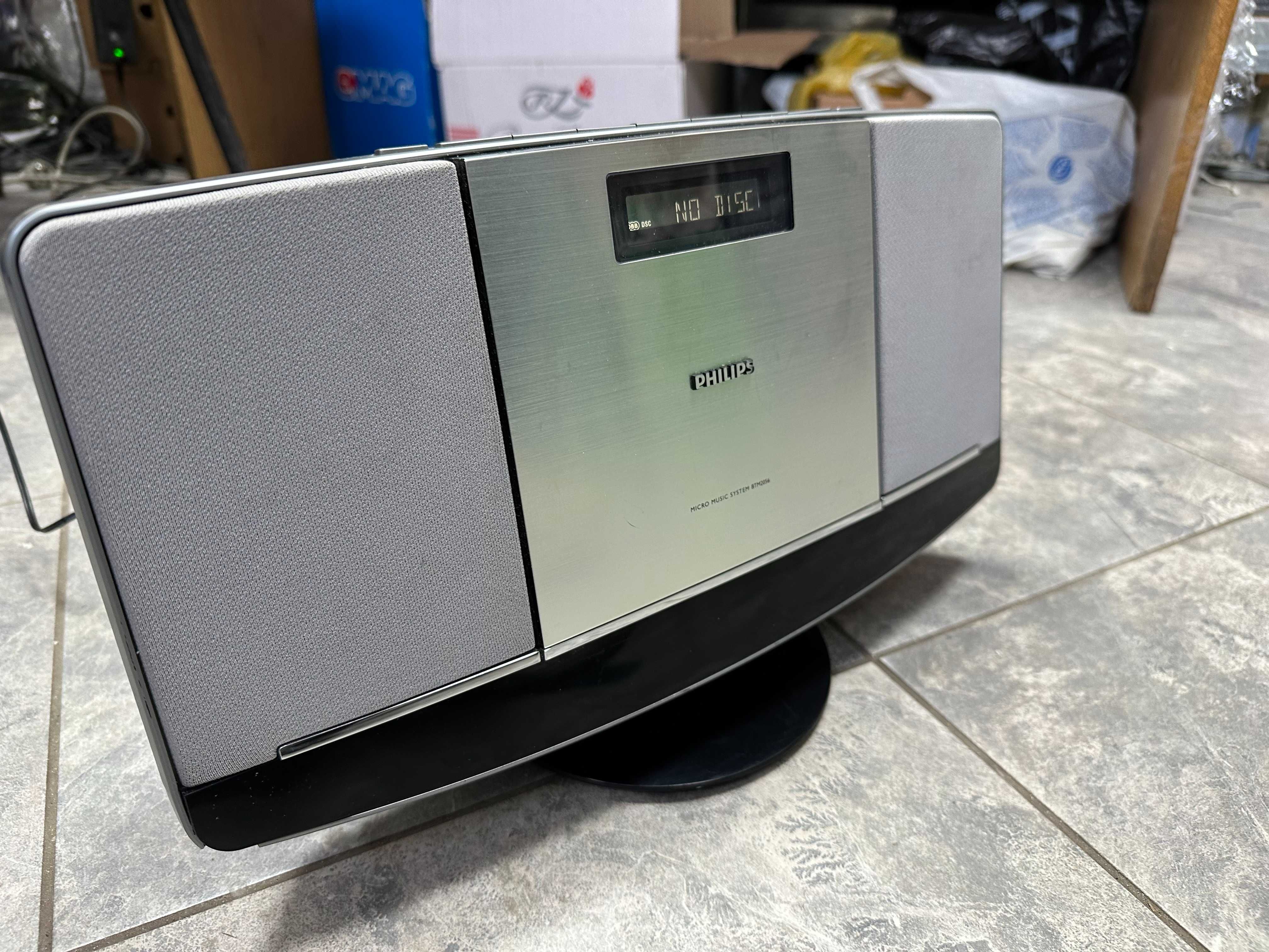 Аудио микросистема Philips BTM2056/12 CD Player,FM,USB,AUX,Bluetooth