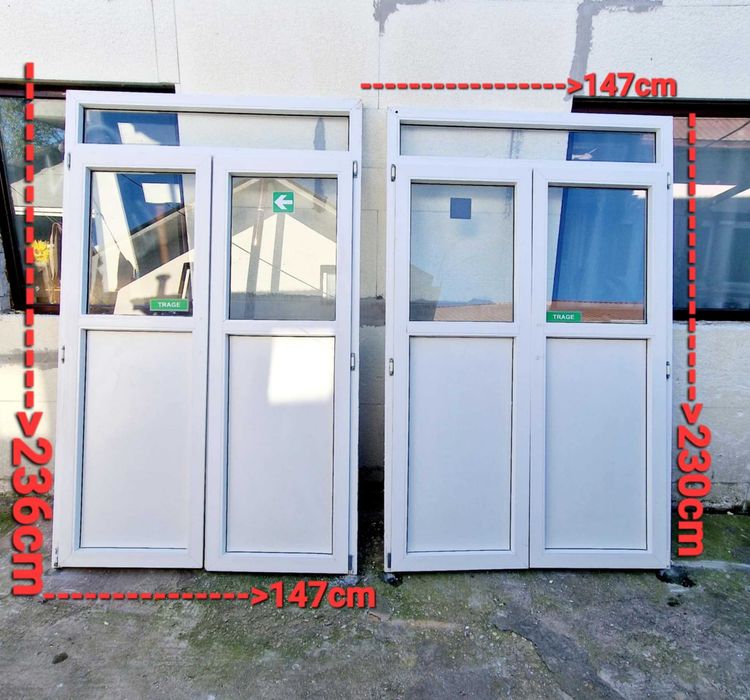 vand doua usi duble termopan Rehau